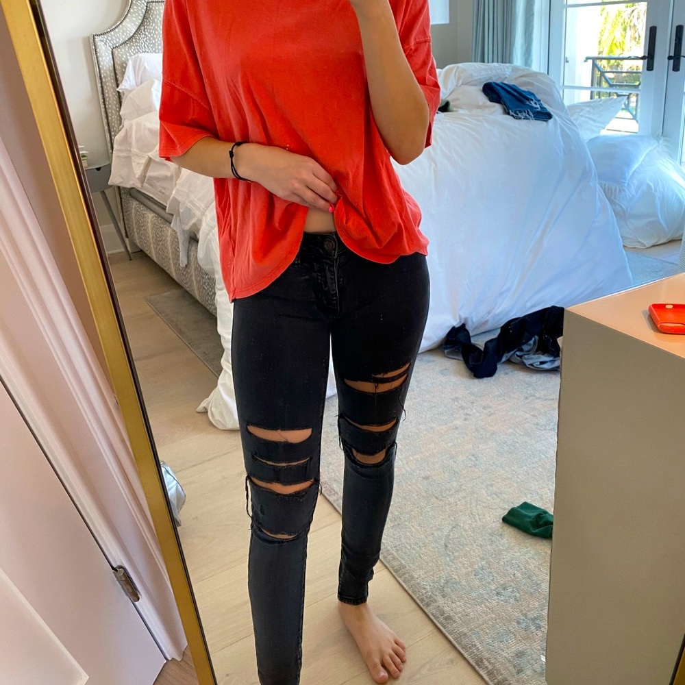 Black Ripped Jeans